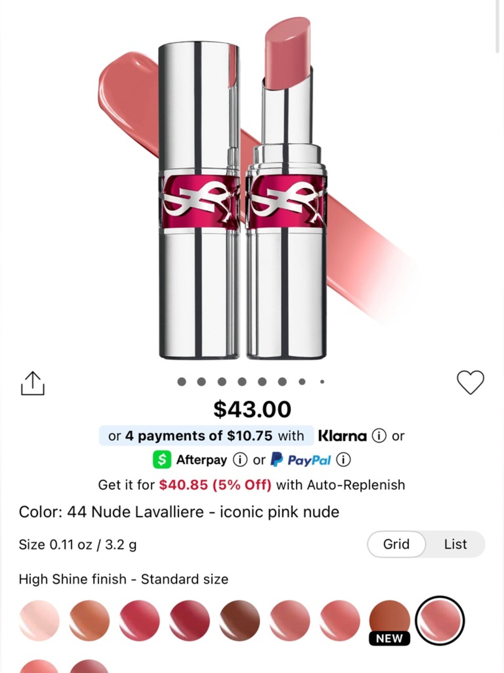 YSL Beauty PR make me blush fuchsia fizz, loveshine gloss, candy glaze lip gloss - Picture 12 of 13